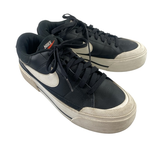 Nike Shoes - Nike Women’s Court Legacy Lift Blazer Black Platform Shoes Sneakers DM7590 Sz 7